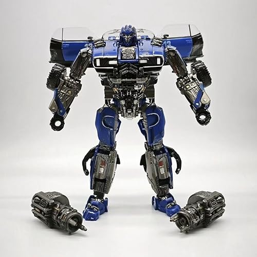 Miniatura 5 de Figura de acción de robot deformante, modelo de auto de juguete de deformación de 6.4 pulgadas con accesorios, para niños y niñas