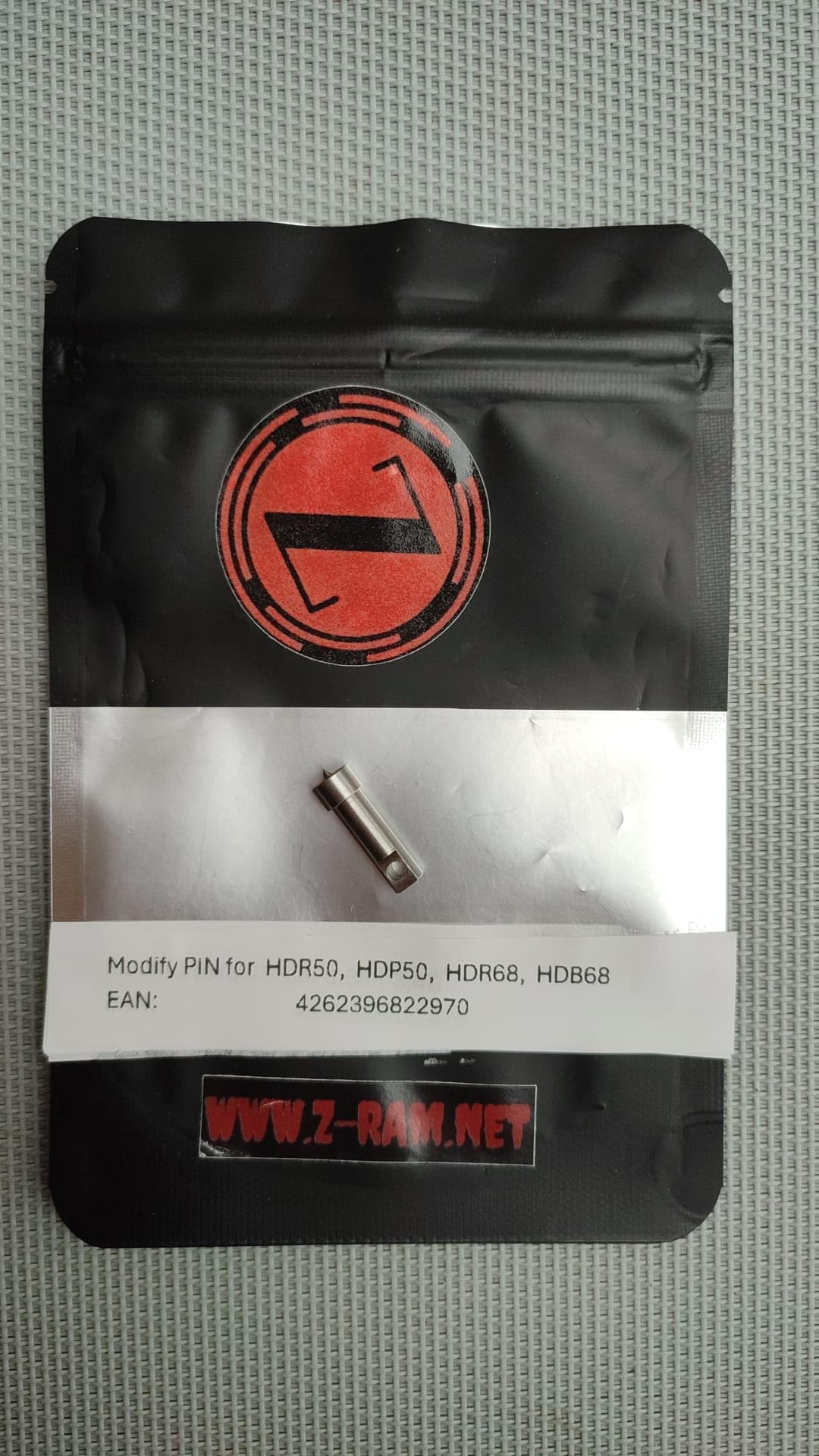 Modify PIN per HDR50, HDP50, HDR68, HDB68