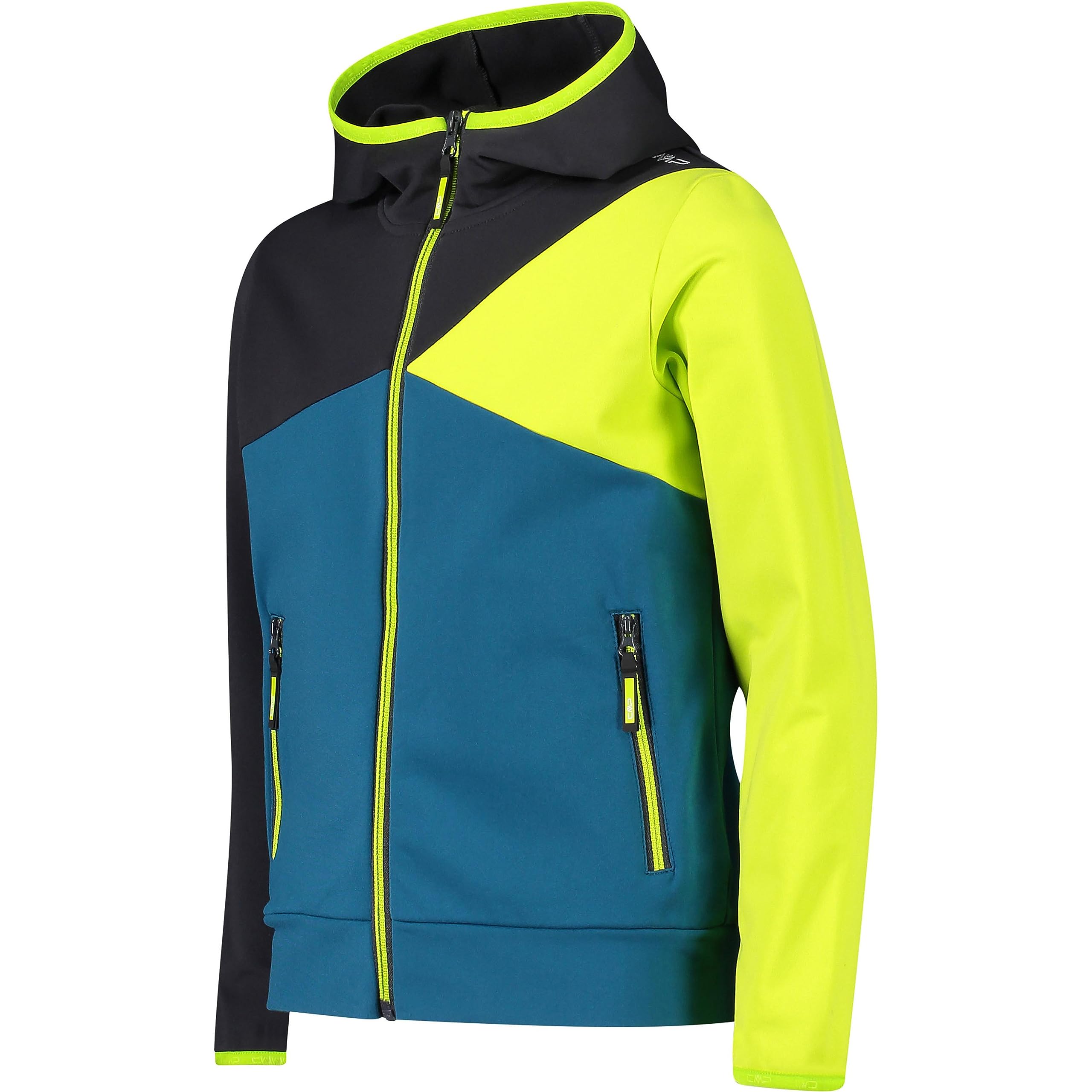 CMP Felpa In Pile Stretch Da Bambini Con Cappuccio Fisso Felpa Unisex - Bambini e ragazzi