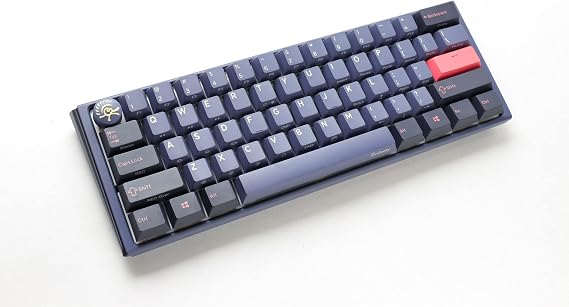 Ducky One 3 Cosmic Blue Mini Mechanical Keyboard, RGB LED - MX Brown (US) | 60% mechanical gaming keyboard with RGB backlight