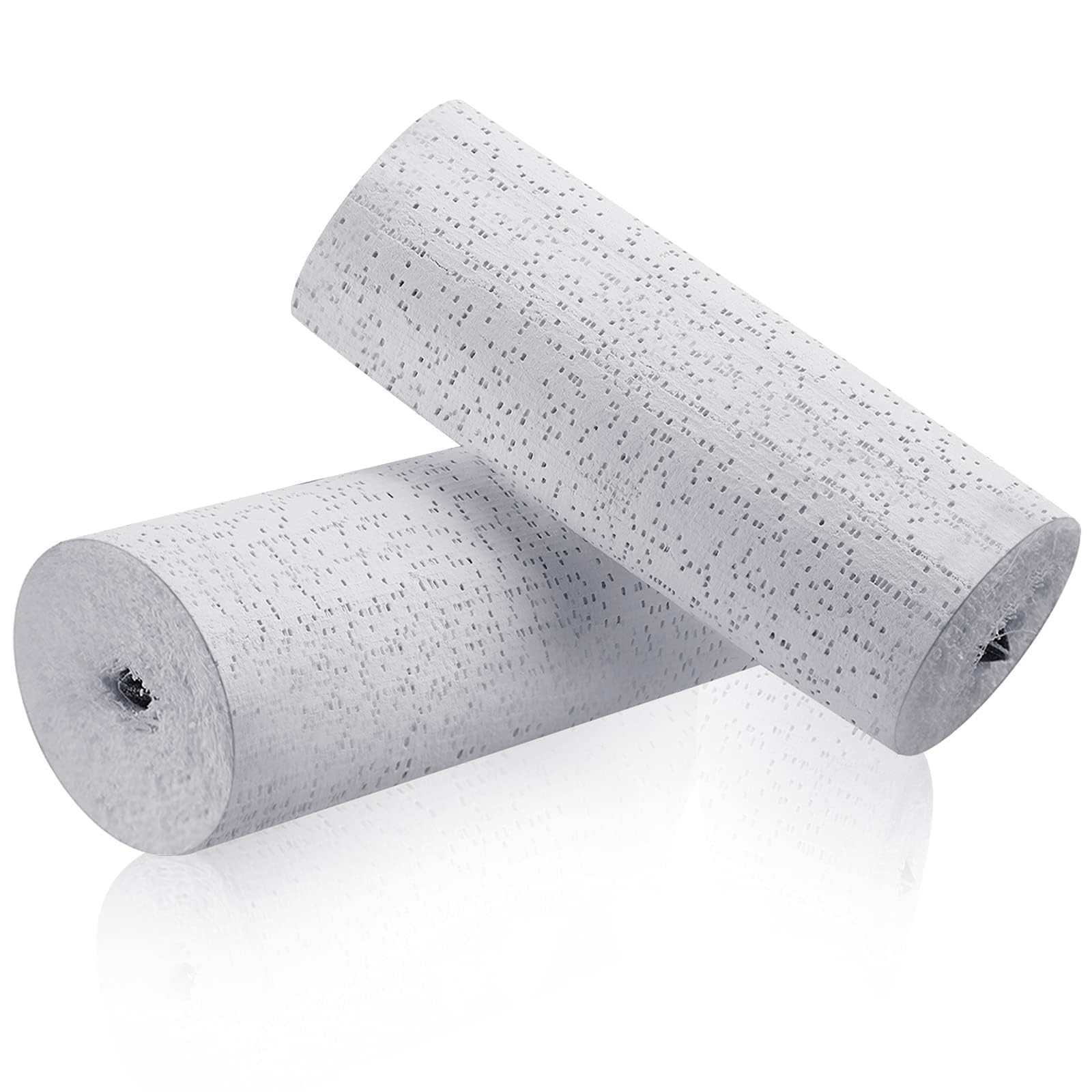 2 Rolls Plaster Cloth Plaster Wrap Rolls Plaster Gauze Easy to Use for Halloween Wrap Strips, Belly Cast, Making Scenery Construction, Hobby Crafts