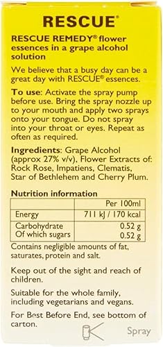 Miniatura 2 de Bach Rescue Remedy Spray de rescate 07fl oz