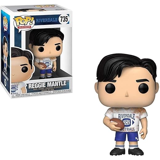 Funko Pop Television: Riverdale - Reggie In Football Uniform Collectible Figure, Multicolor