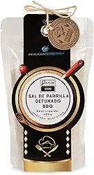 Inteligente Primme Sal de Parrilla Defumado BBQ, Tempero para Churrasco, 400g