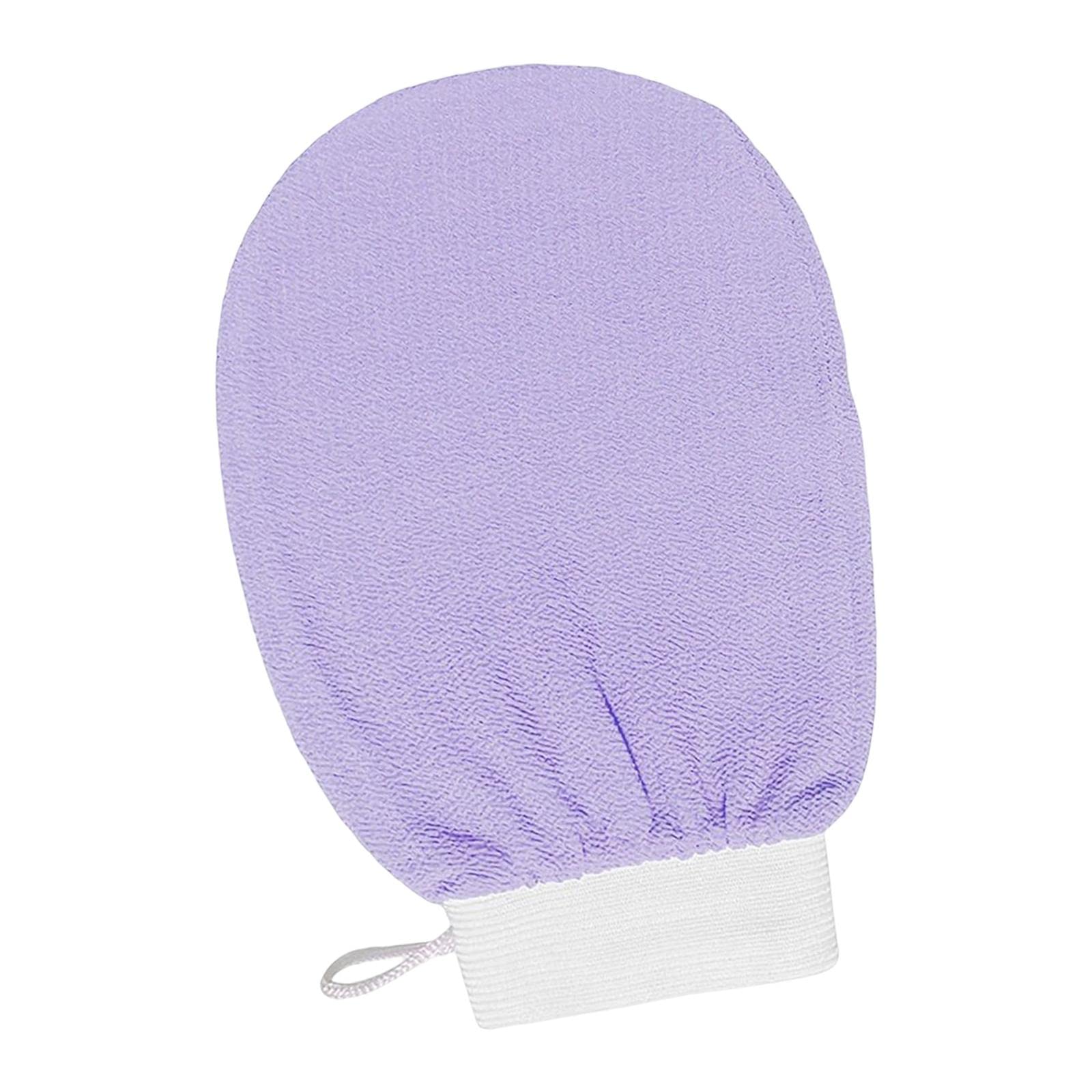 BNF®Bath Glove Scrubbing Gloves Body Scrub Double Sided Gentle Leg Body Neck Purple|Health & Beauty | Skin Care | Exfoliators & Scrubs|1 Bath Glove-image-41