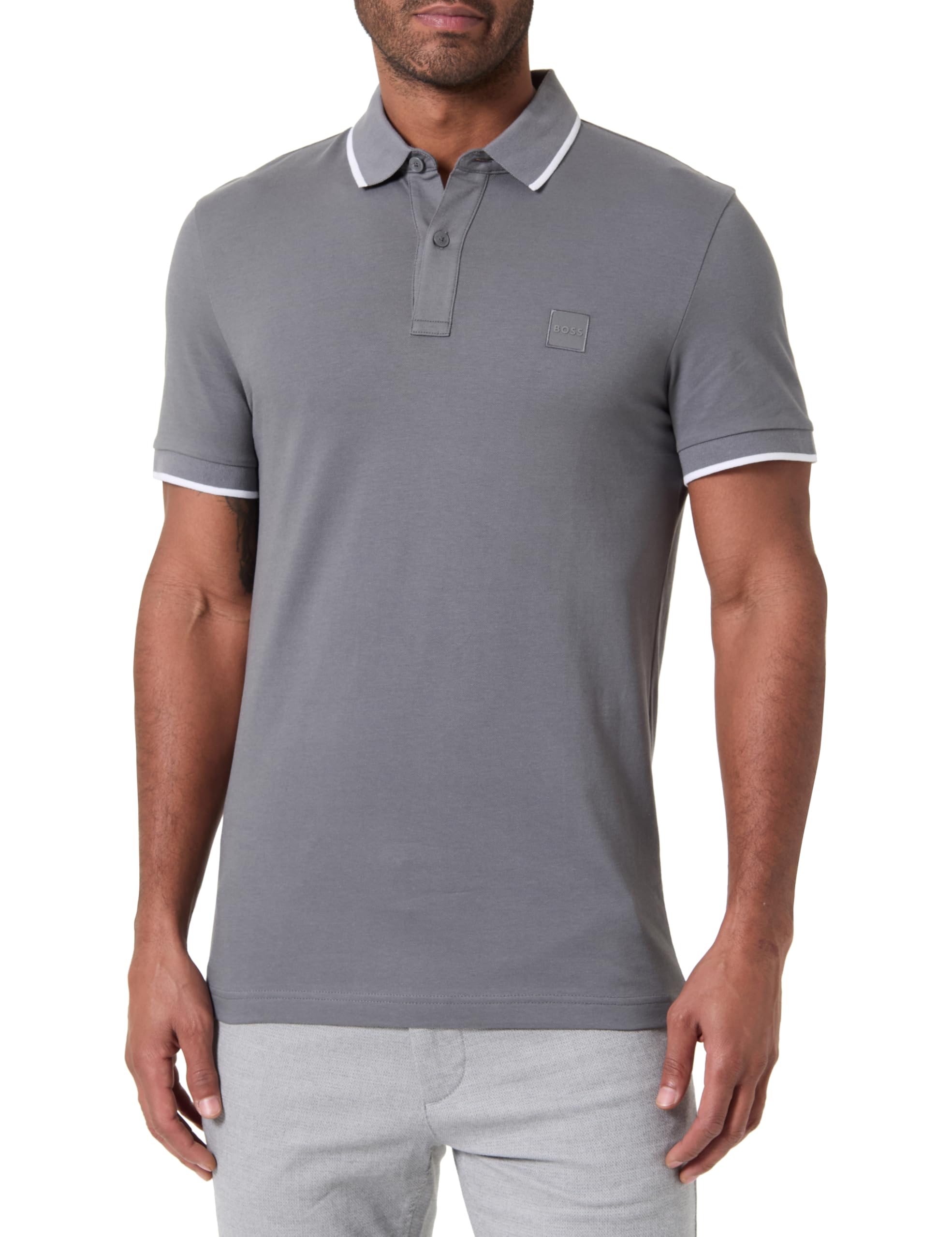 Boss Men's Open Grey Passertip