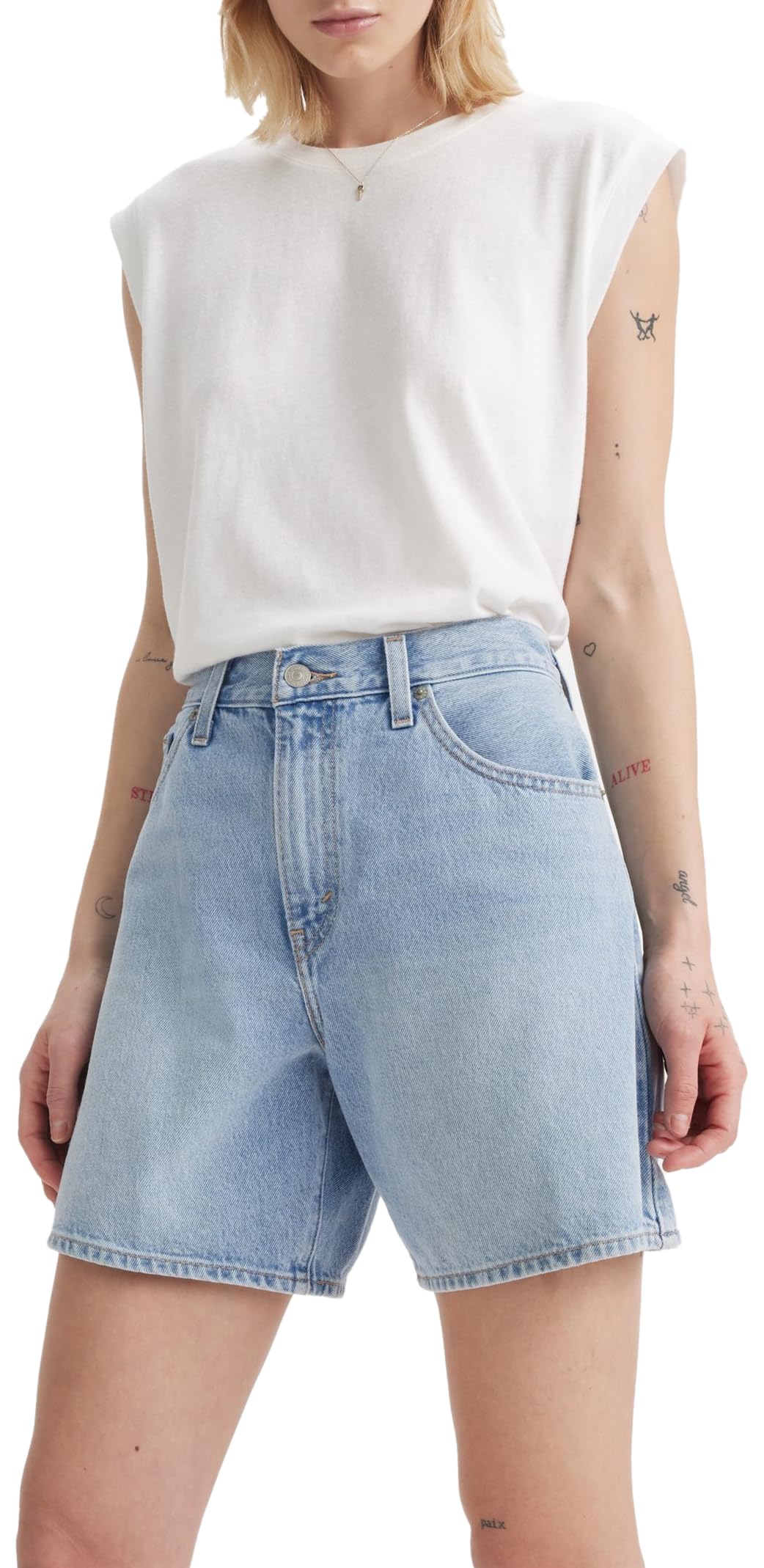 Levi's High Baggy Short - Shorty Kobiety