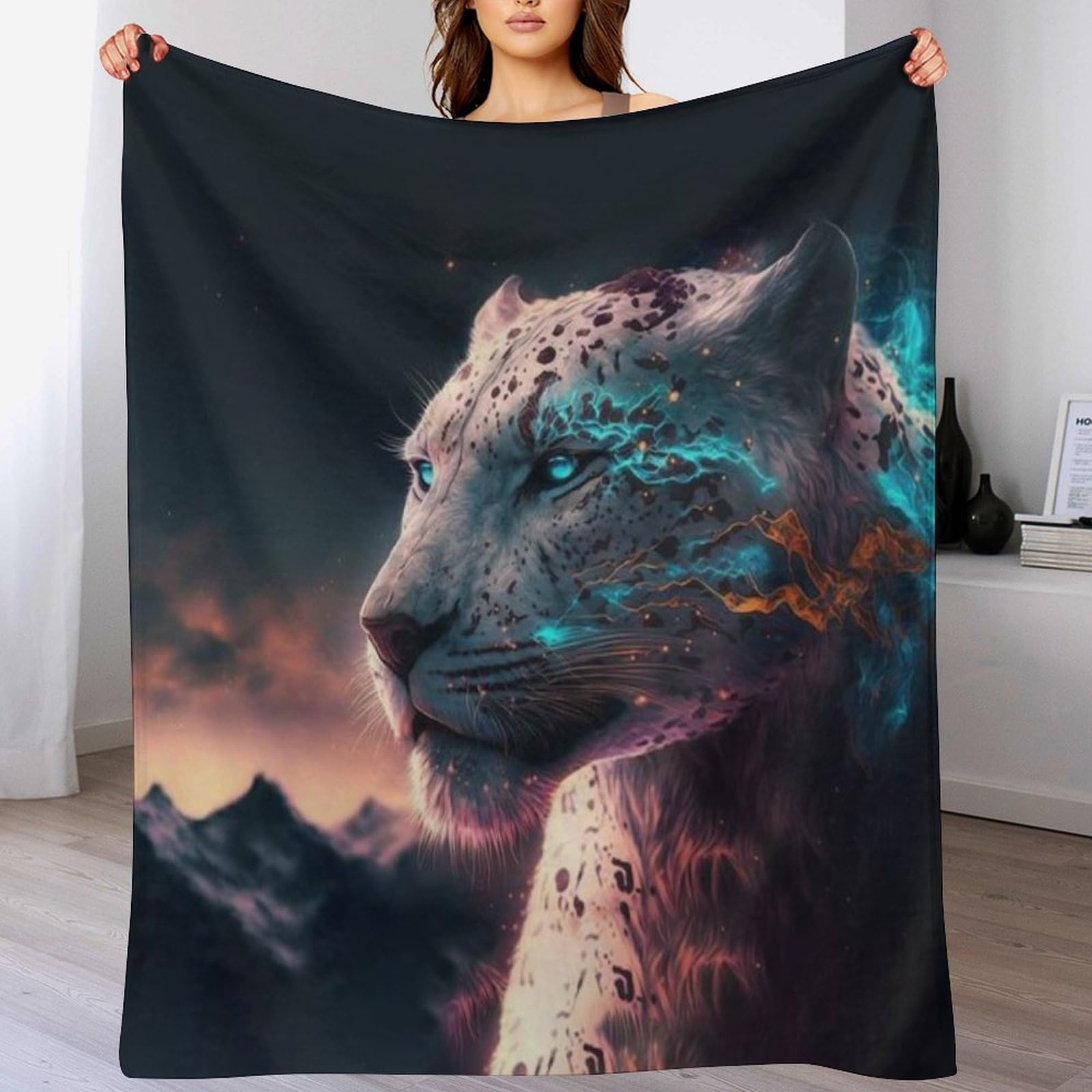 Couverture polaire léopard comme cadeau idéal pour réchauffer vos proches