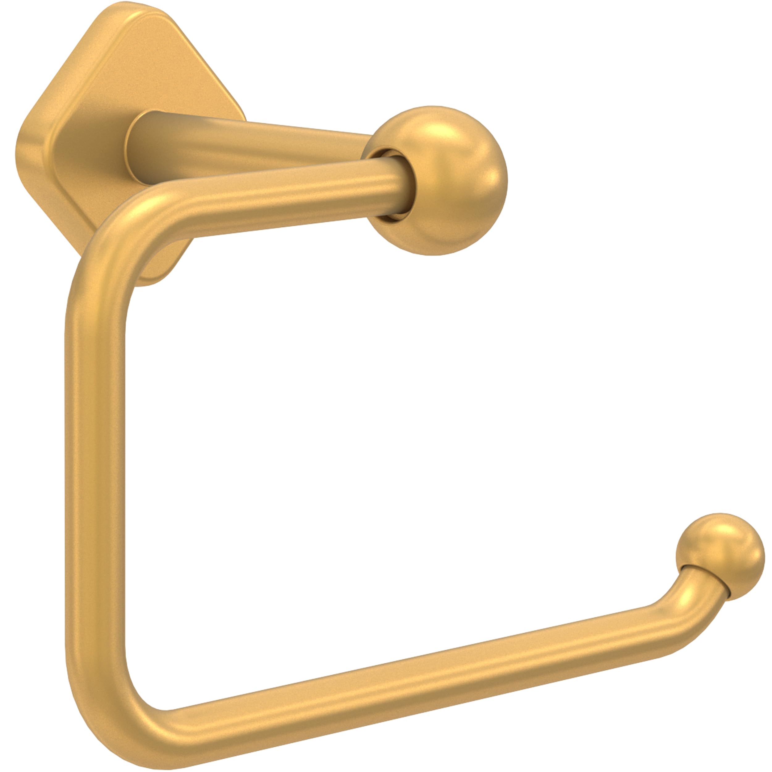 Franklin Brass Brushed Nickel Toilet Paper Holder, Wall Mount European Style Open Arm Single Post - Gainesville GNV50-SN — Amazon image 11
