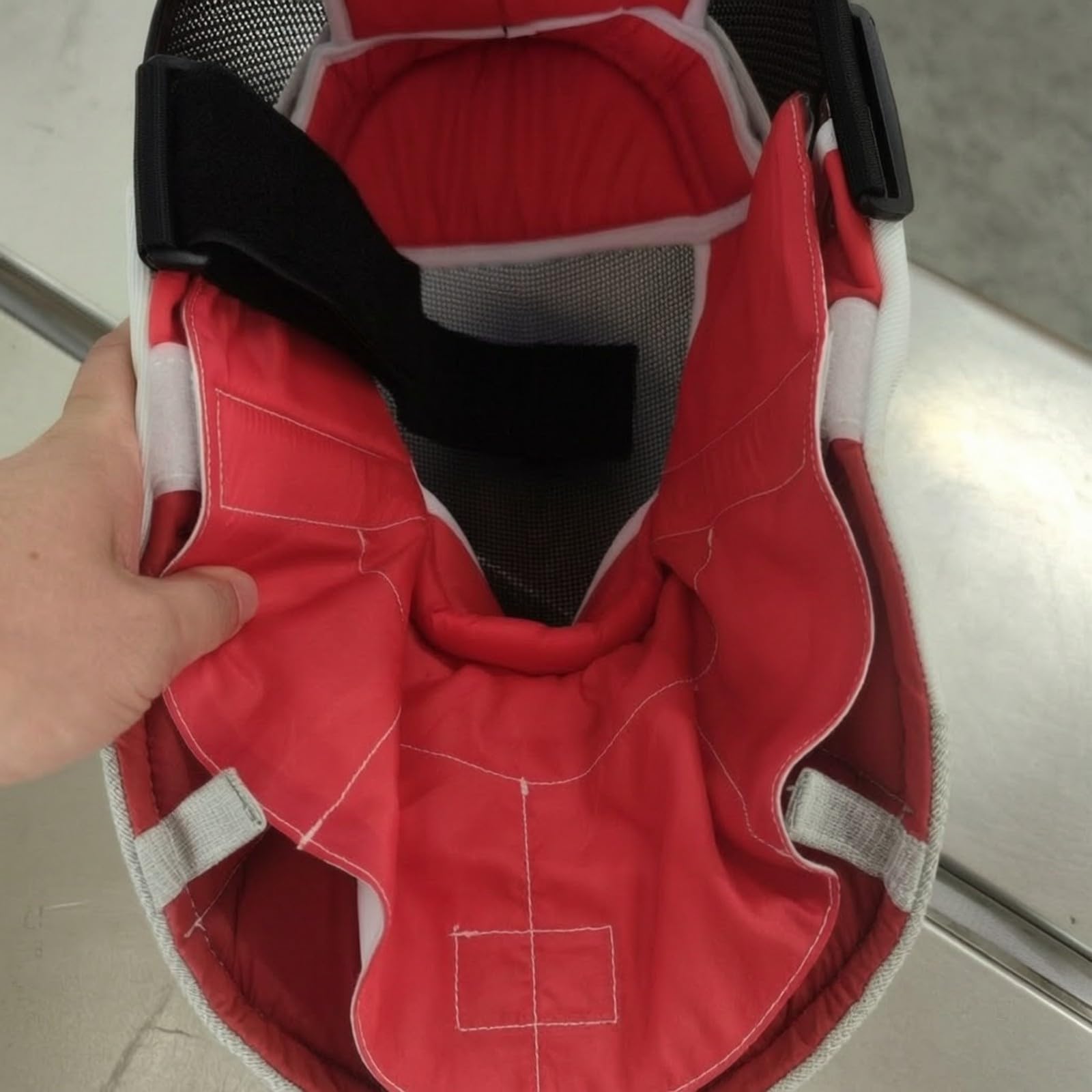 Milageto Maschera da Scherma Comoda Visiera in Rete, Maschera per, Professionale, Palestra, Schermidori