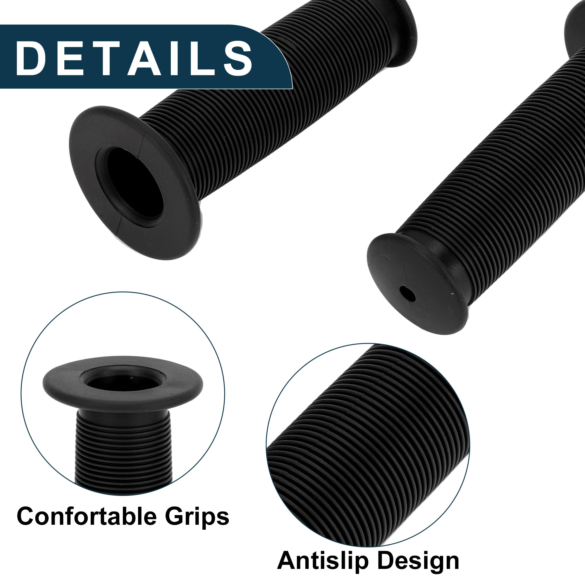 TUCKBOLD Bike Handlebar Grips Covers 100mm Long Lightweight - Image 4