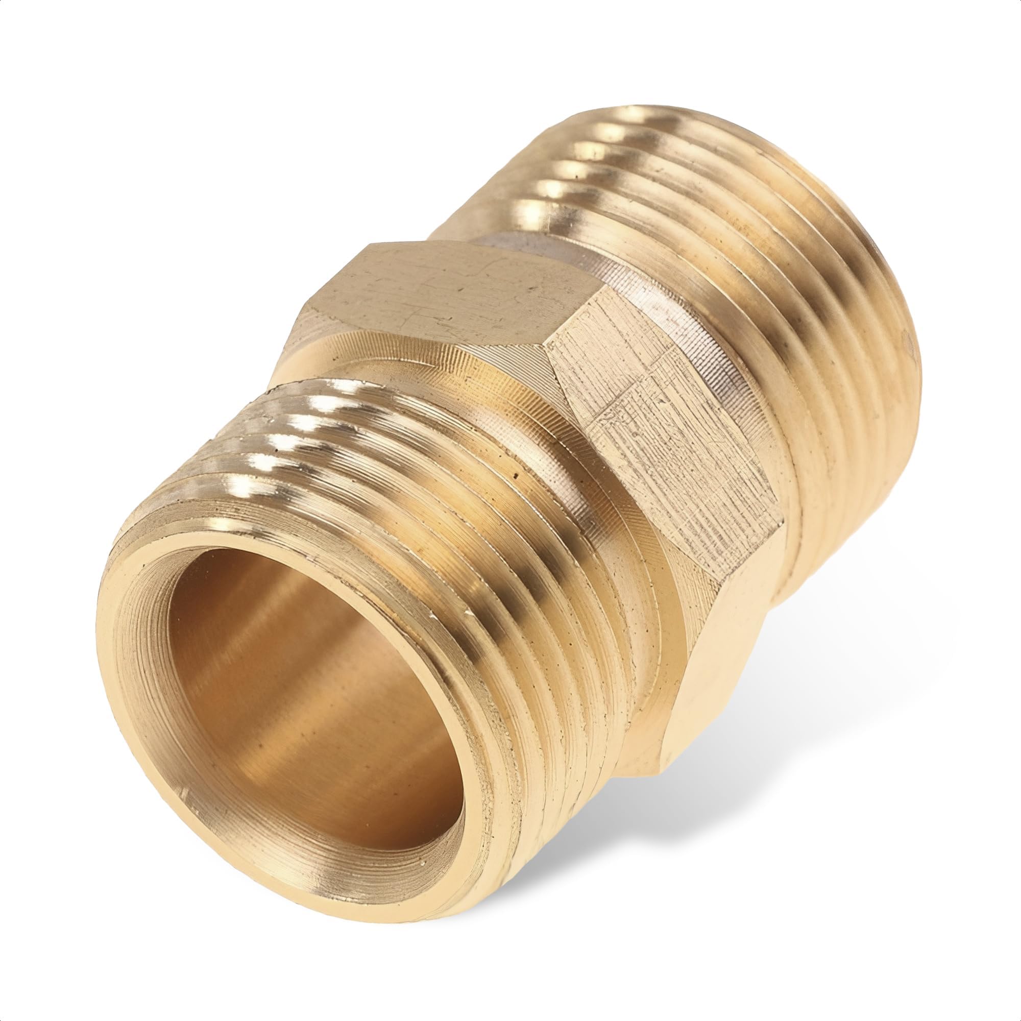 Duokon Adaptador de pulverizador de Alta presión, Rosca Macho métrica M22, Adaptador de extensión de Manguera para Lavadora a presión Macho de 14 mm x 14 mm