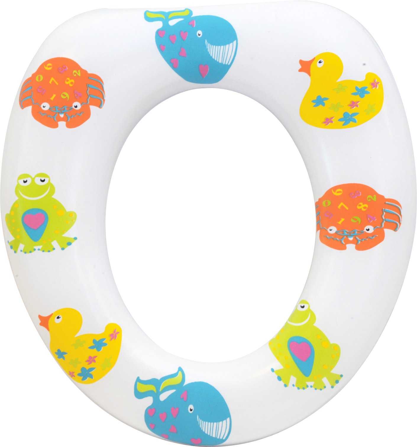 Tendance - Reducteur wc enfant mousse enfantine - Taille Universelle