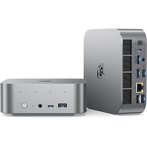 Beelink SER9 Pro+ Mini PC AMD Ryzen 7 H255, 32GB LPDDR5X 7500MT/s 1TB SSD, Radeon 780M Graphics, Built-in Microphone+Speaker/ USB4.0/ 4K 240Hz Triple Display/ WiFi6/ BT5.2/2.5Gbps LAN Mini Computer