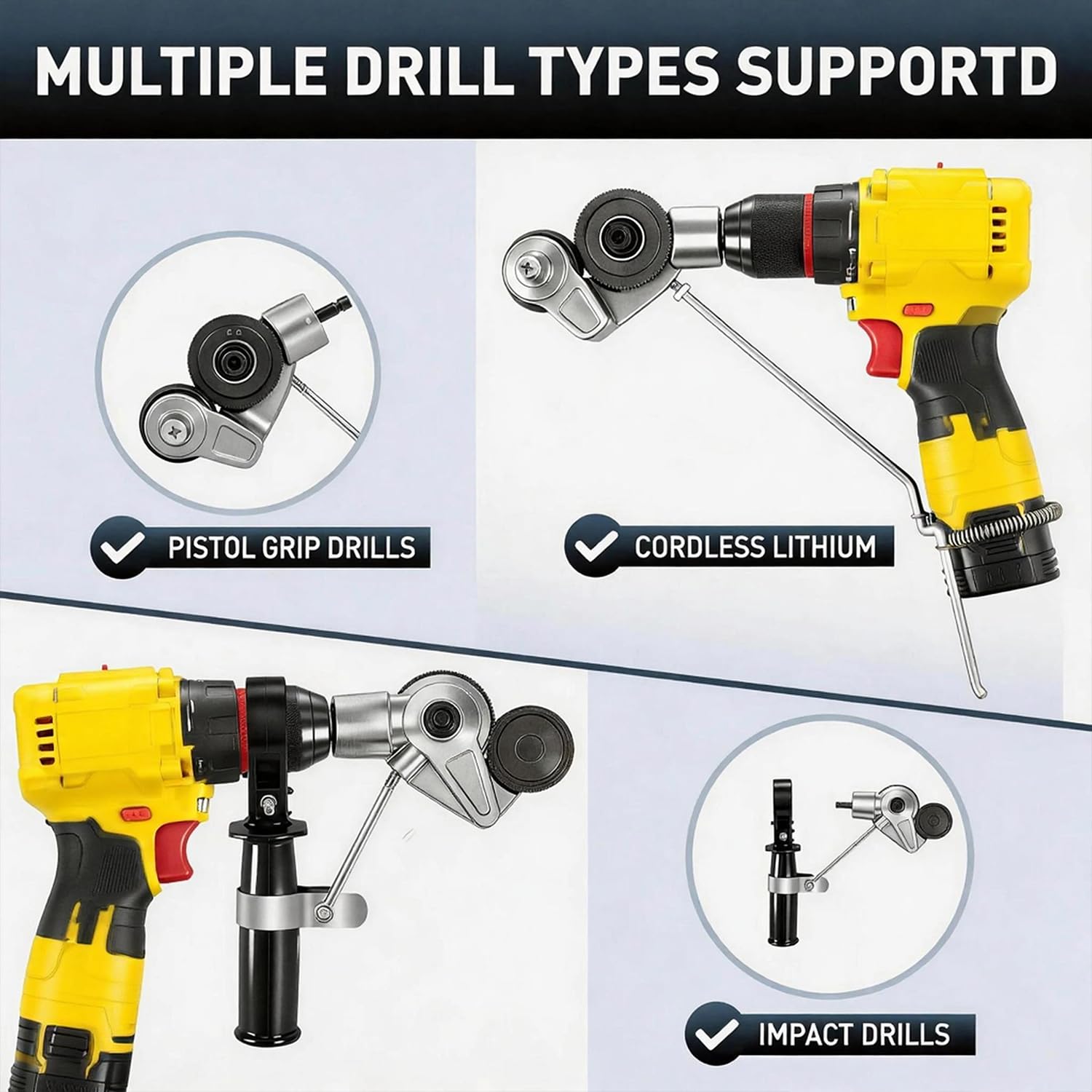 Electric Drill Plate Cutter - Metal Nibbler Attachment -7 Electric Drill Plate Cutter - Metal Nibbler Attachment -7