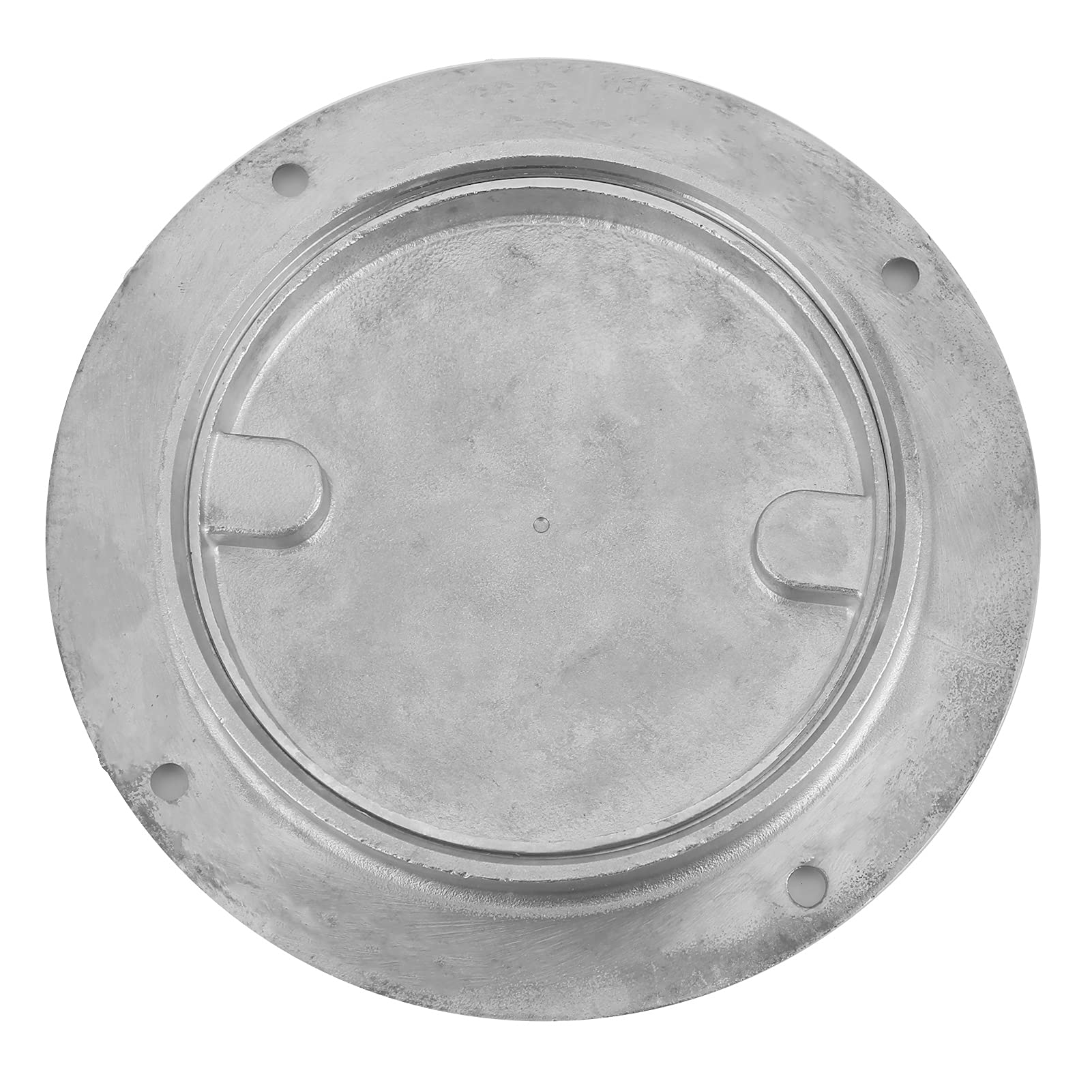 Plaque de Pont KIMISS, Trappe D'inspection en Acier Inoxydable de Couvercle de Trappe de Pont en Acier Inoxydable de 4 Pouces avec Clé pour Accessoire de Quincaillerie Marine de Yacht