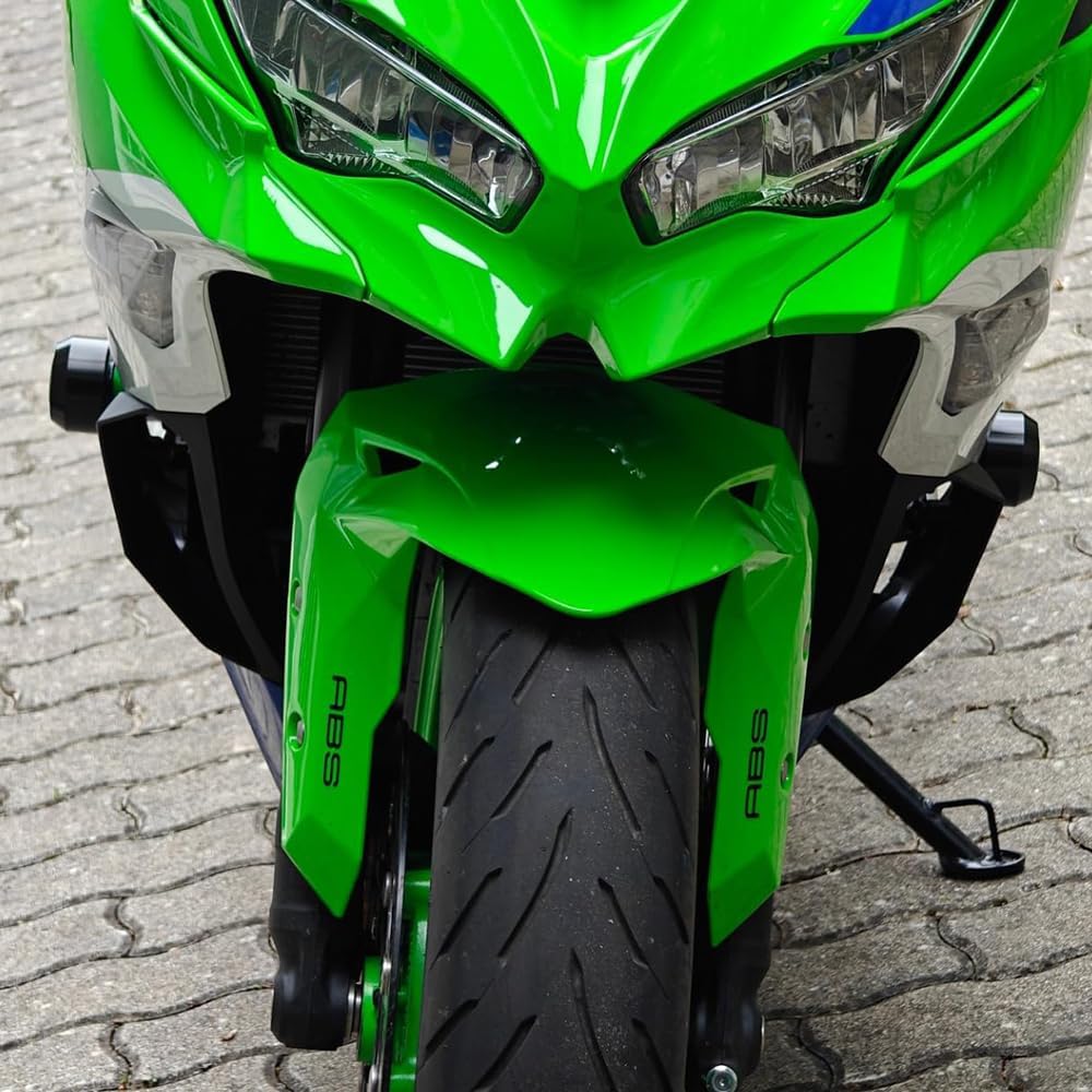 Motorcycle Frame Sliders Falling Protection Engine Fairing Guards Compatible With Ninja ZX4RR ZX4R 2025 2024 2023 Crash Protector Pad ZX400 ZX-4RR ZX-4R Accessories (ZX4R-Black)