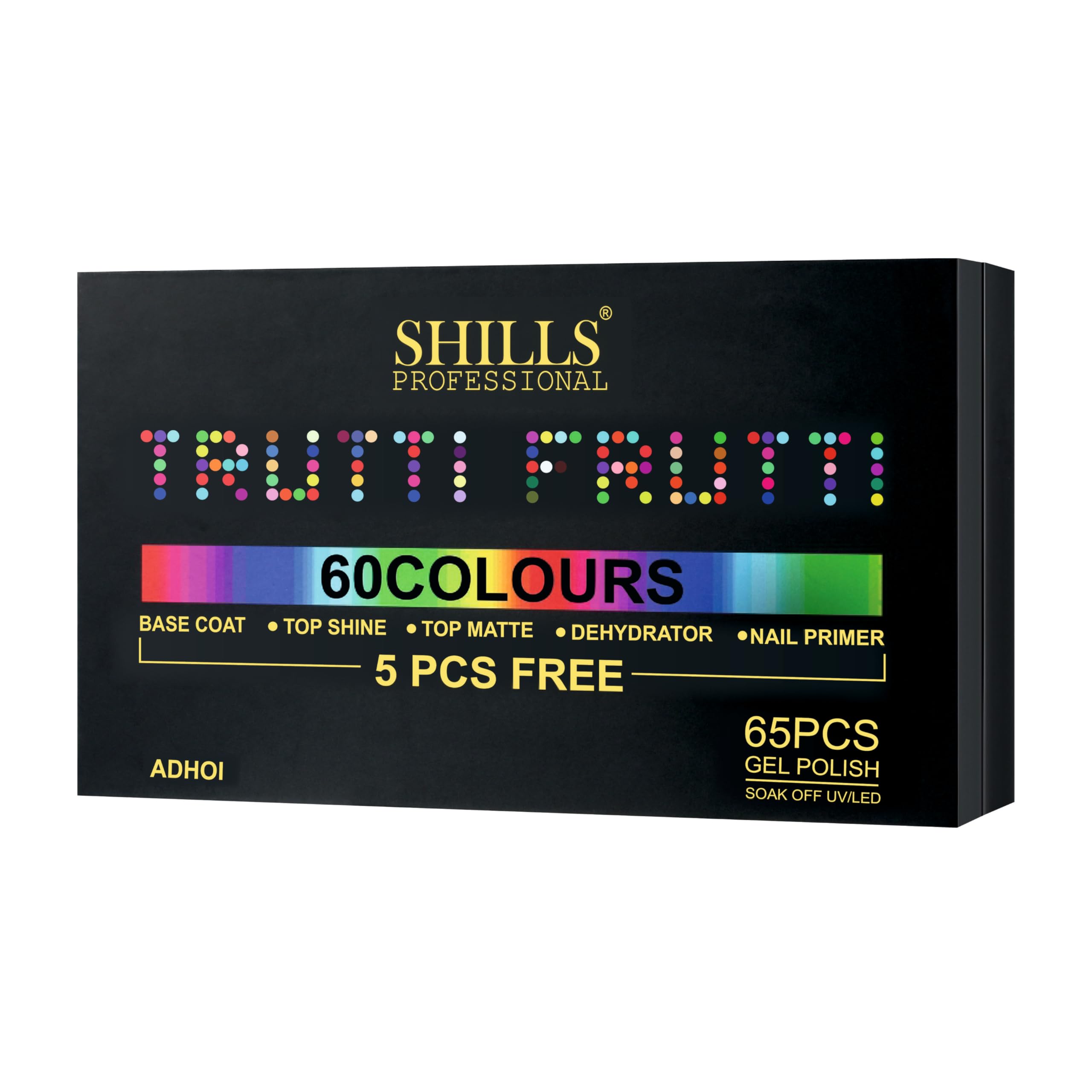 Shills Professional Trutti Frutti Gel Polish Kit (60+5) pcs-picture-24