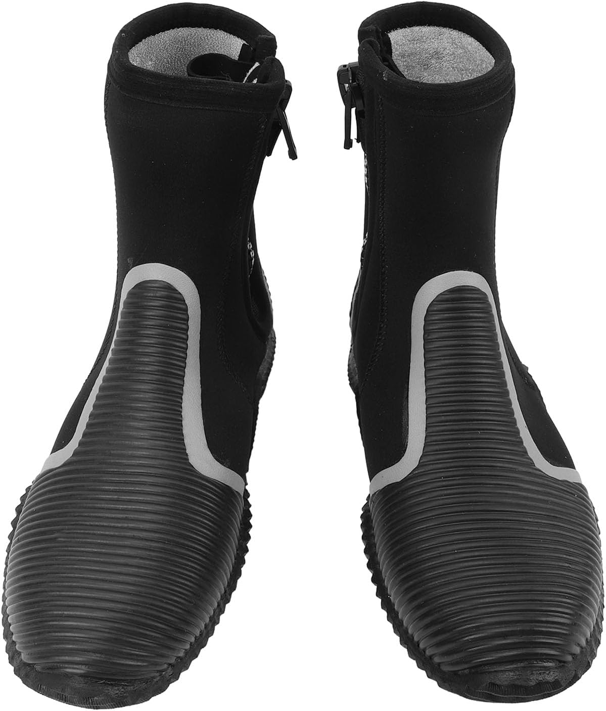 Water Shoes Diving Boots,5mm Thickened Zippered Dive Boots for Diving, Snorkeling, Outdoor Water Sports
