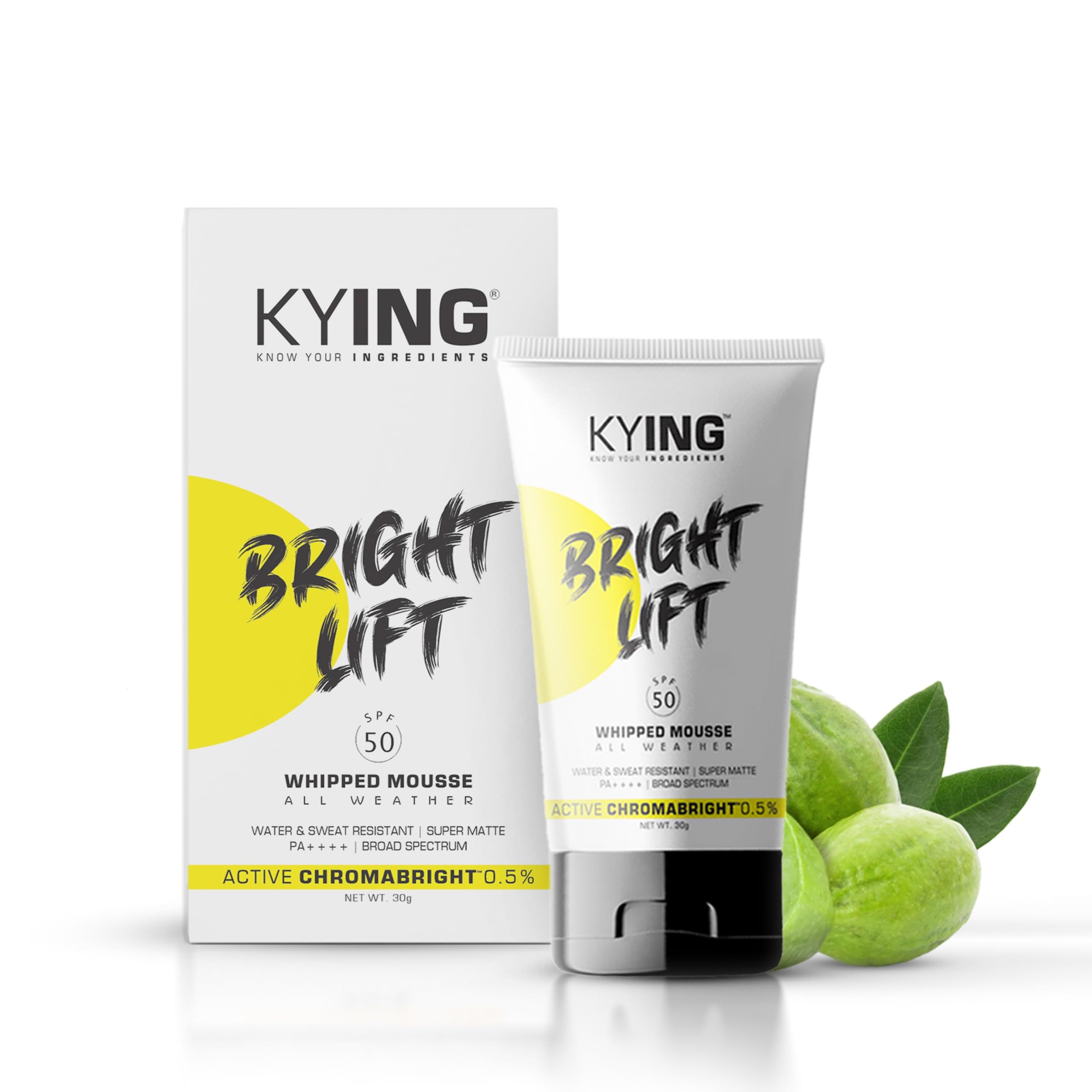 KYING Bright Lift Whipped Mousse | Enriched with CHROMABRIGHT