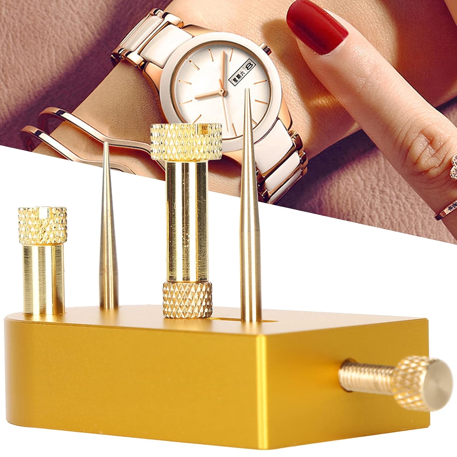 Watch Scales Holders, Alloy Watch Movement Balance Professional Watch for Repair Tool, Watchmaker Set