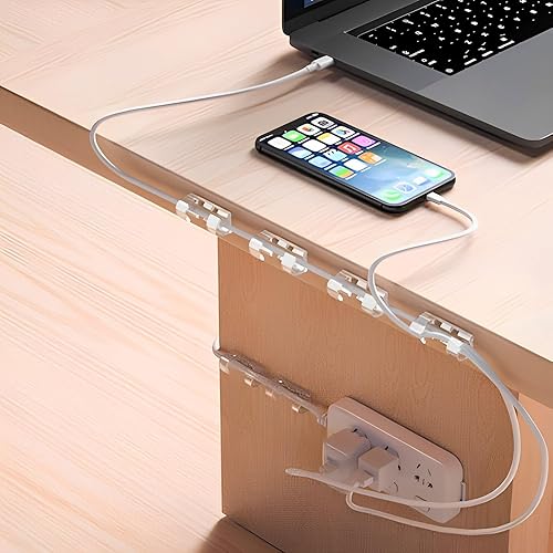 Miniatura 5 de 200 clips de luz para decoración de Halloween, clips de cable, abrazadera de alambre de acabado, clips de alambre, clips de organización de cables,