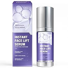 Instant Face Lift Cream   Instant Face Lift Serum with Peptides & Botanical Extracts, Smooths Wrinkles & Eye Bags, Light Non-Greasy Formula-1.06Oz