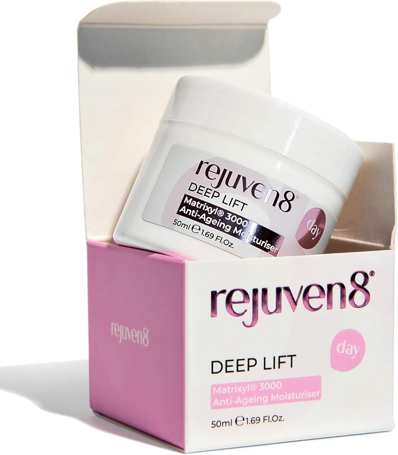Deep Lift Day Cream with Matrixyl 3000, Marine Collagen, Retinol & Vitamin E   Anti Ageing Moisturiser for Women   Firming Face Cream for Mature Skin   50ml