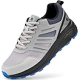 Extra Wide Sneakers for Men with Wide Toe Box Lightweight Running Shoes for Diabetic Men, Flat Feet, Heel Pain & Plantar Fasciitis Relief