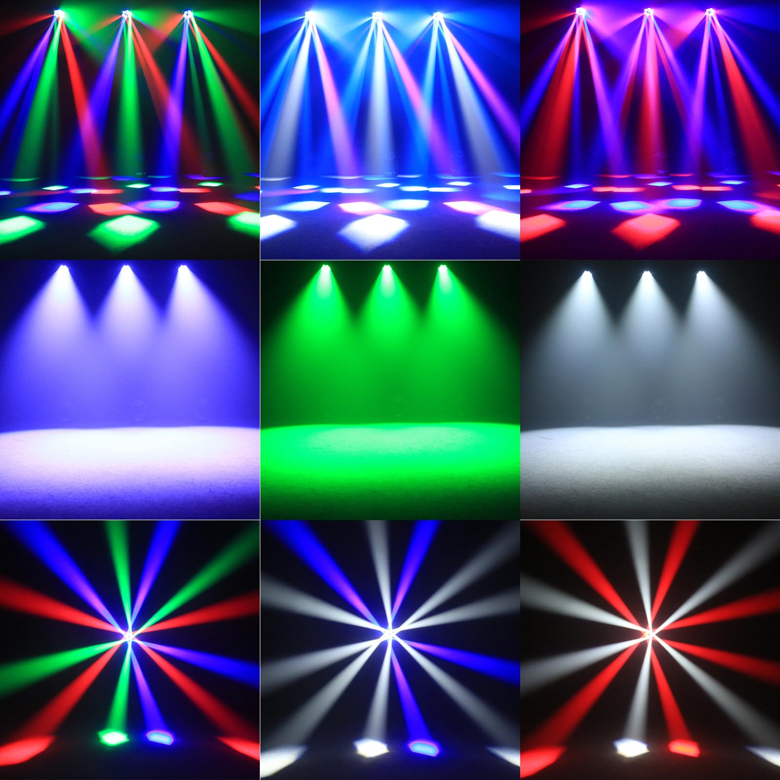 Teste Mobili 280W led RGBW luci discoteca Teste Mobili beam Auto-run Sound-attivato Master-slave per Natale feste concerti matrimoni KTV Discoteca eventi Bar Club luci discoteca