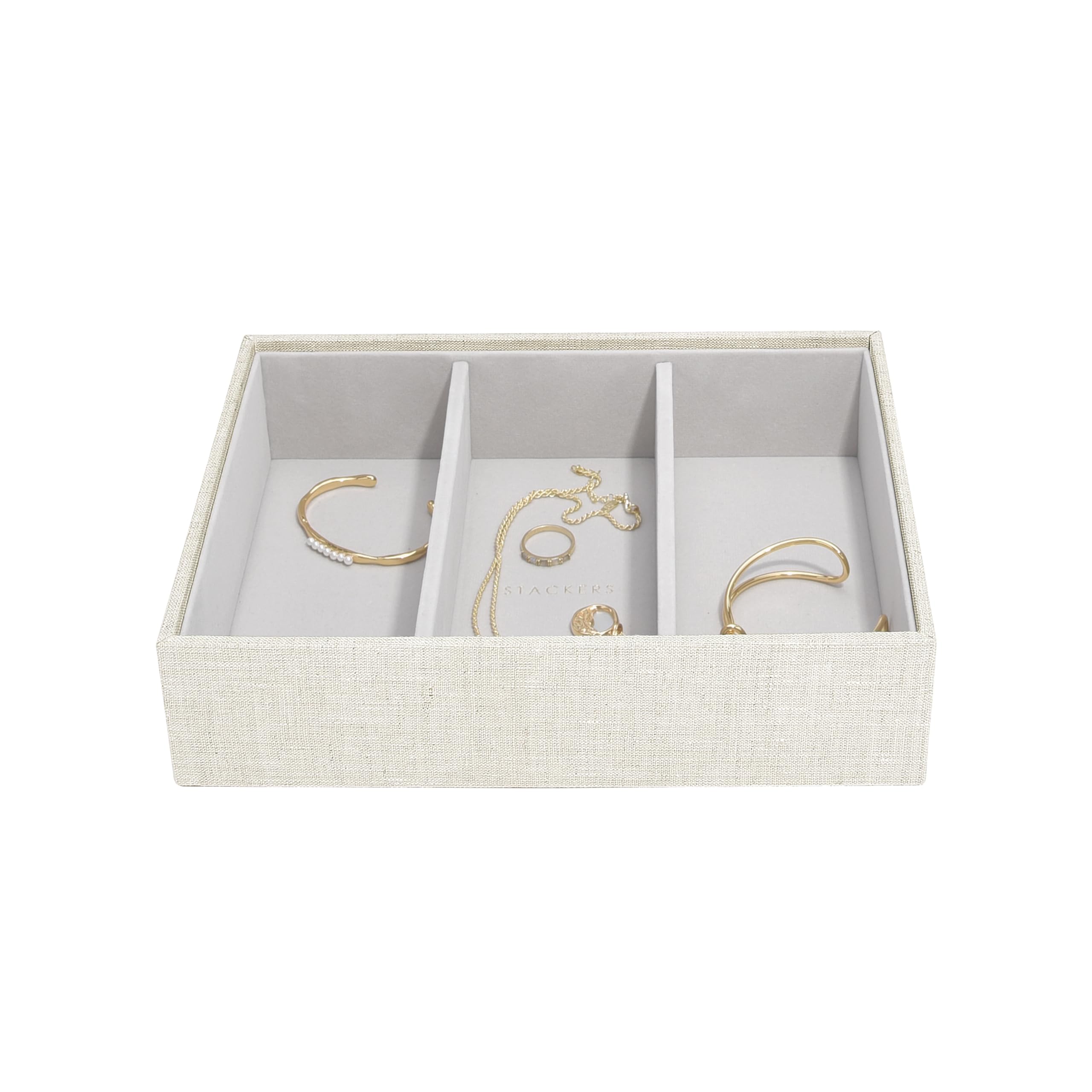 Stackers Oatmeal & Linen Classic Watch & Accessory Layer