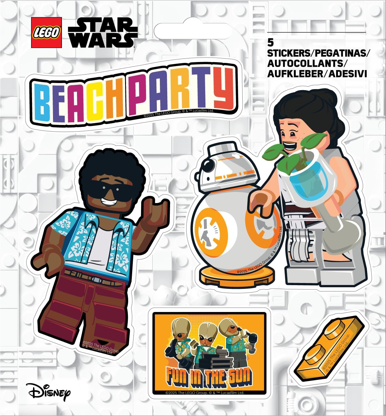 LEGO Star Wars Sticker - Beach Party (53866)