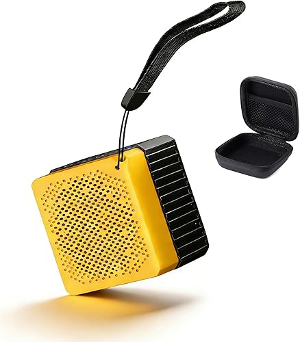 Miniatura 11 de Altavoces Bluetooth portátiles, IPX6 impermeable inalámbrico para exteriores pequeño altavoz con 24 horas de reproducción, graves estéreo HD, Negro