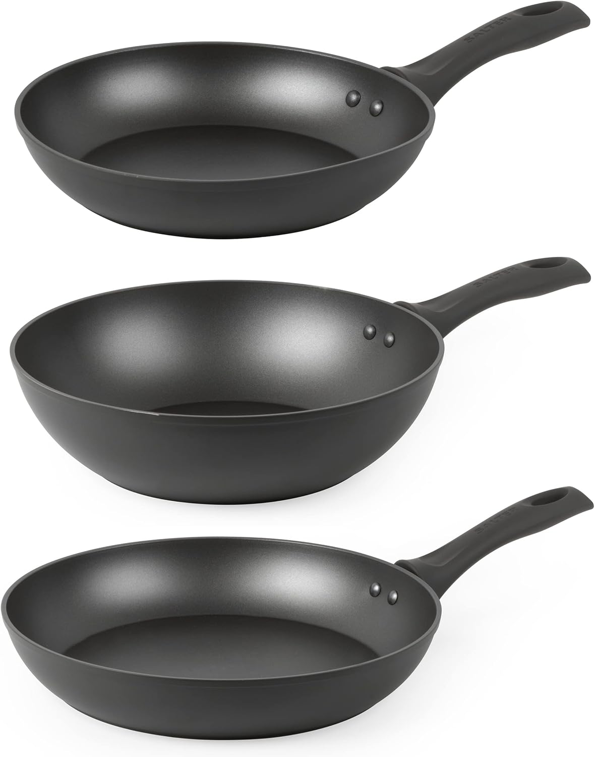 Salter COMBO8187 Cosmos 3Piece Pan Set, with 24/30cm Frying Pans