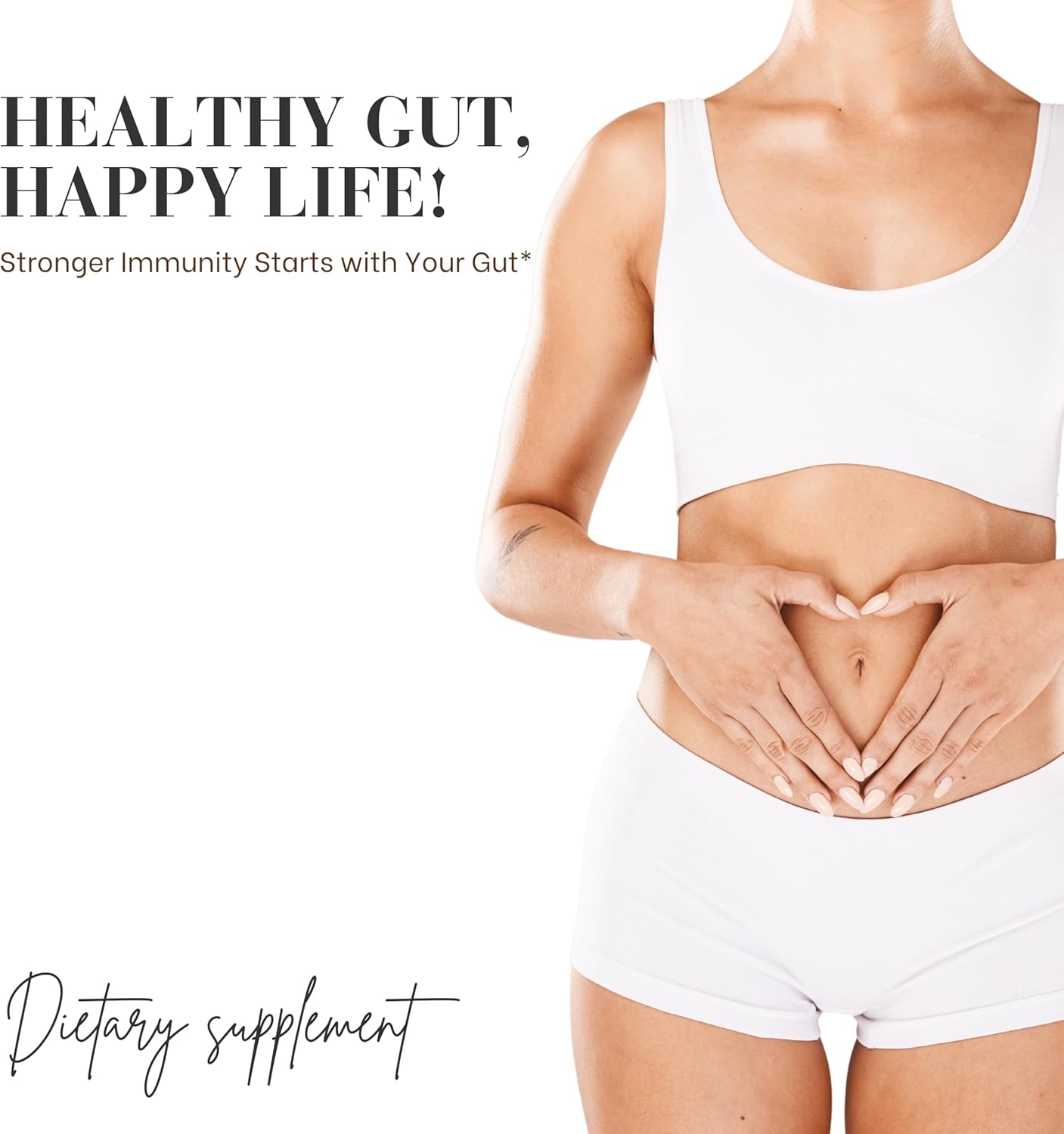 Probiotic Supplement – 60 Billion CFU for Gut & Immune Health – Probiotics for Men and Women with Lactobacillus & Bifidobacterium – Shelf Stable – 60 Capsules - Image 5