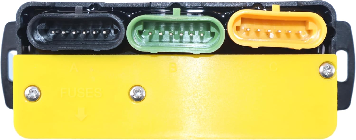 New Headlight Control Module Compatible with Meyer Snow Plow 07347 Nite Saber, Yellow Green Black