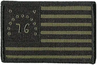 Gadsden and Culpeper Bennington 1776 Tactical Flag Patch - 2" x 3"