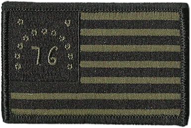 Gadsden and Culpeper Bennington 1776 Tactical Flag Patch - 2" x 3"