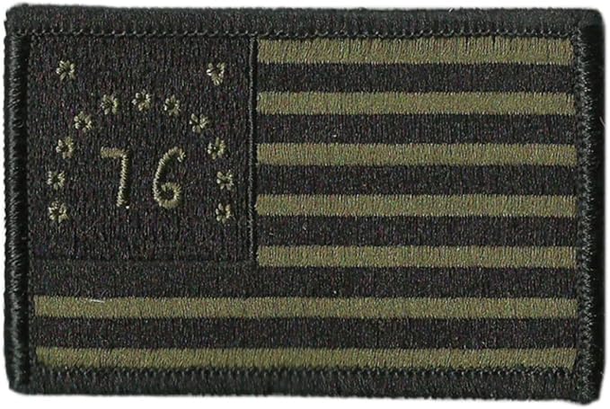 Gadsden and Culpeper Bennington 1776 Tactical Flag Patch - 2" x 3"