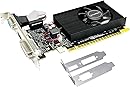 QTHREE GT 210 Graphic Card,1024 MB,DDR3,64 Bits,HDMI,DVI,VGA,589 MHz Core Frequency Desktop Video Card for PC Working,PCI Express x16,Low Profile