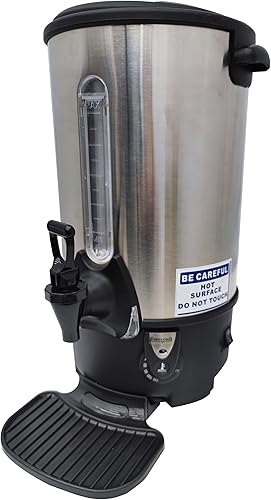 Miniatura 2 de TECHTONGDA Hervidor eléctrico de agua caliente de 116 L de acero inoxidable con control de temperatura para café y té