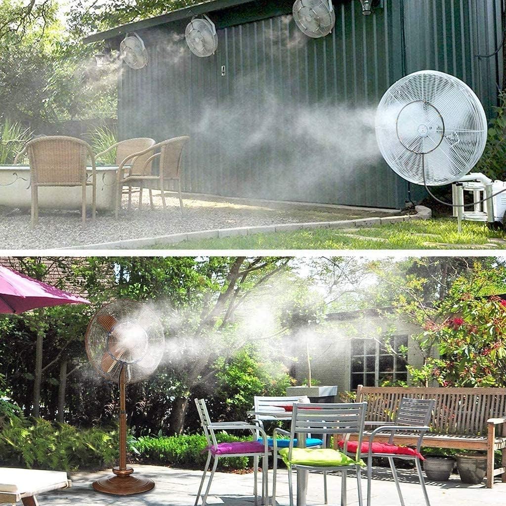 16in Spray Ring for Fan with 16ft Tube, Outdoor Misting Fan Kit for a Cool Patio