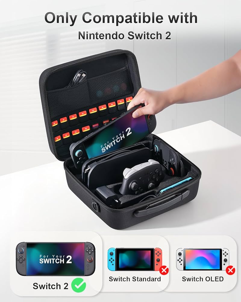 Amazon.com: STARTRC GAMES Switch 2 Carrying Case for