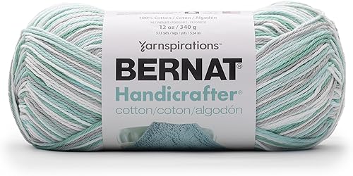Bernat Handicrafter Cotton Yarn 340g - Ombres-Quiet Sea