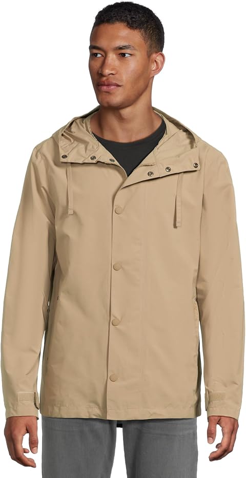 Мужская куртка Barbour Quay Showerproof, цвет: Рыжевато-коричневый