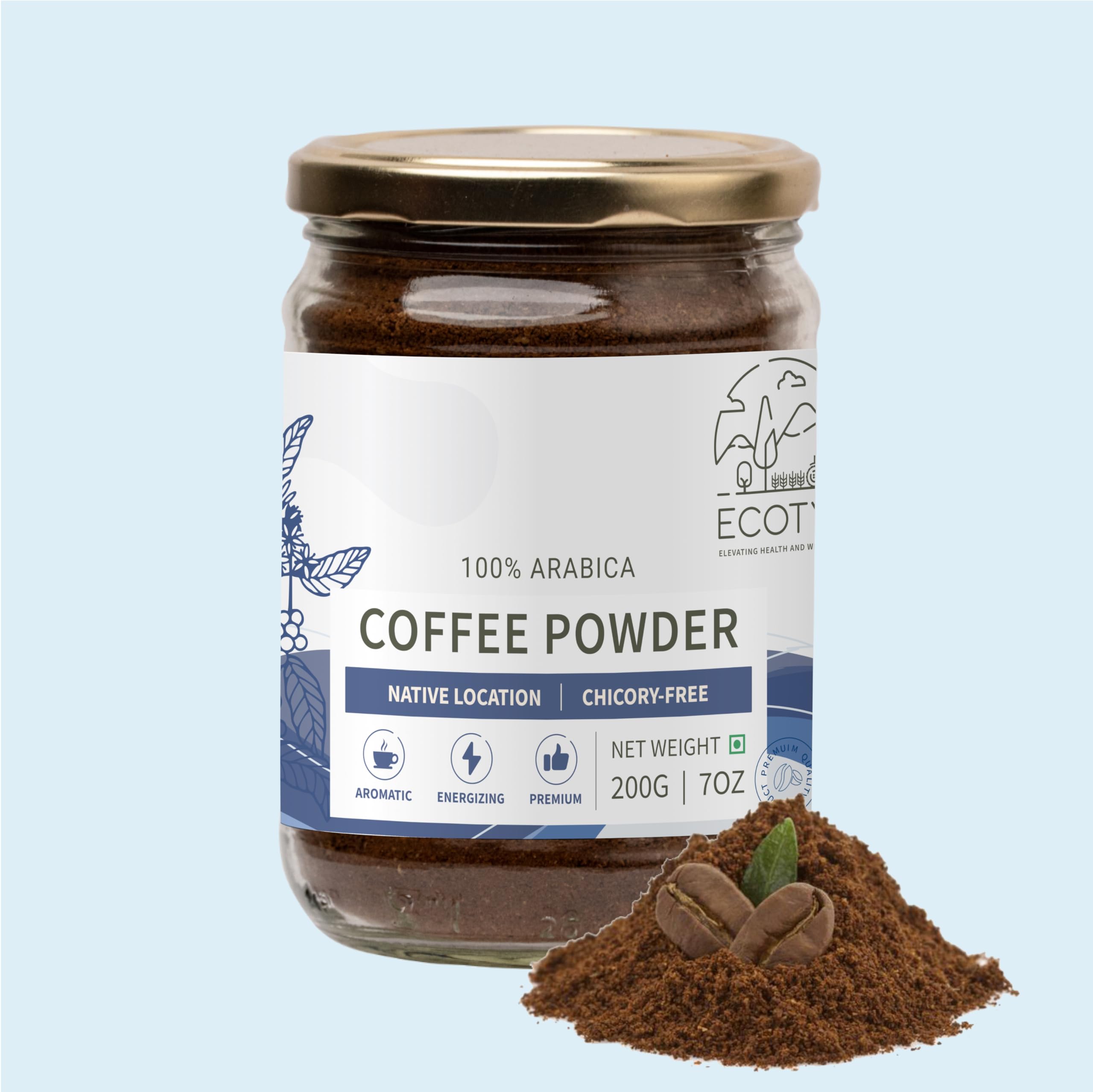 Ecotyl Coffee Powder | 100% Arabica | Strong Flavour & Rich Aroma | 200g (B0BH8HX2QP) Amazon Price History, Amazon Price Tracker