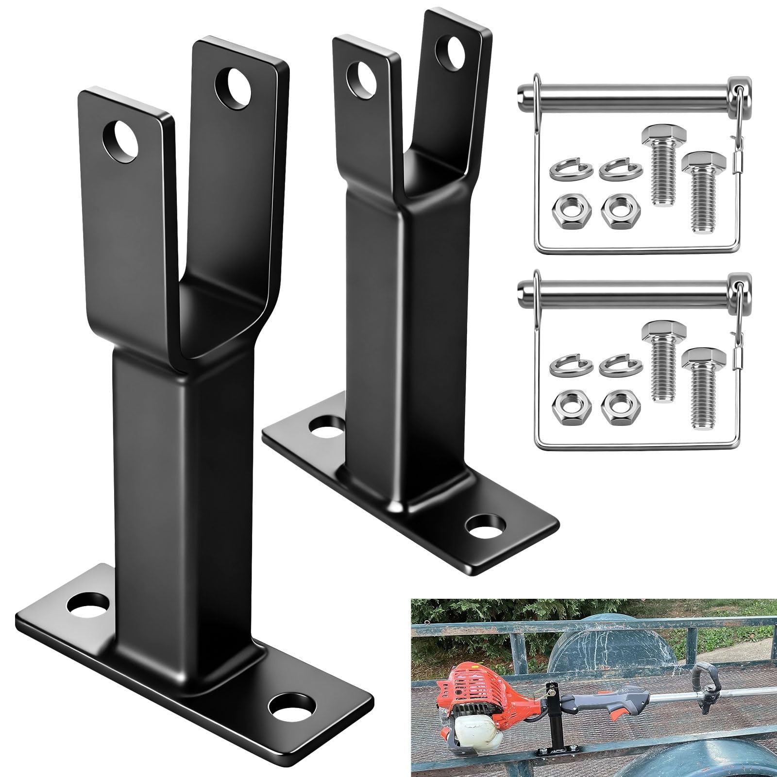 Heavy Duty Trimmer Rack - Secure Tool Transport -1 Heavy Duty Trimmer Rack - Secure Tool Transport -1