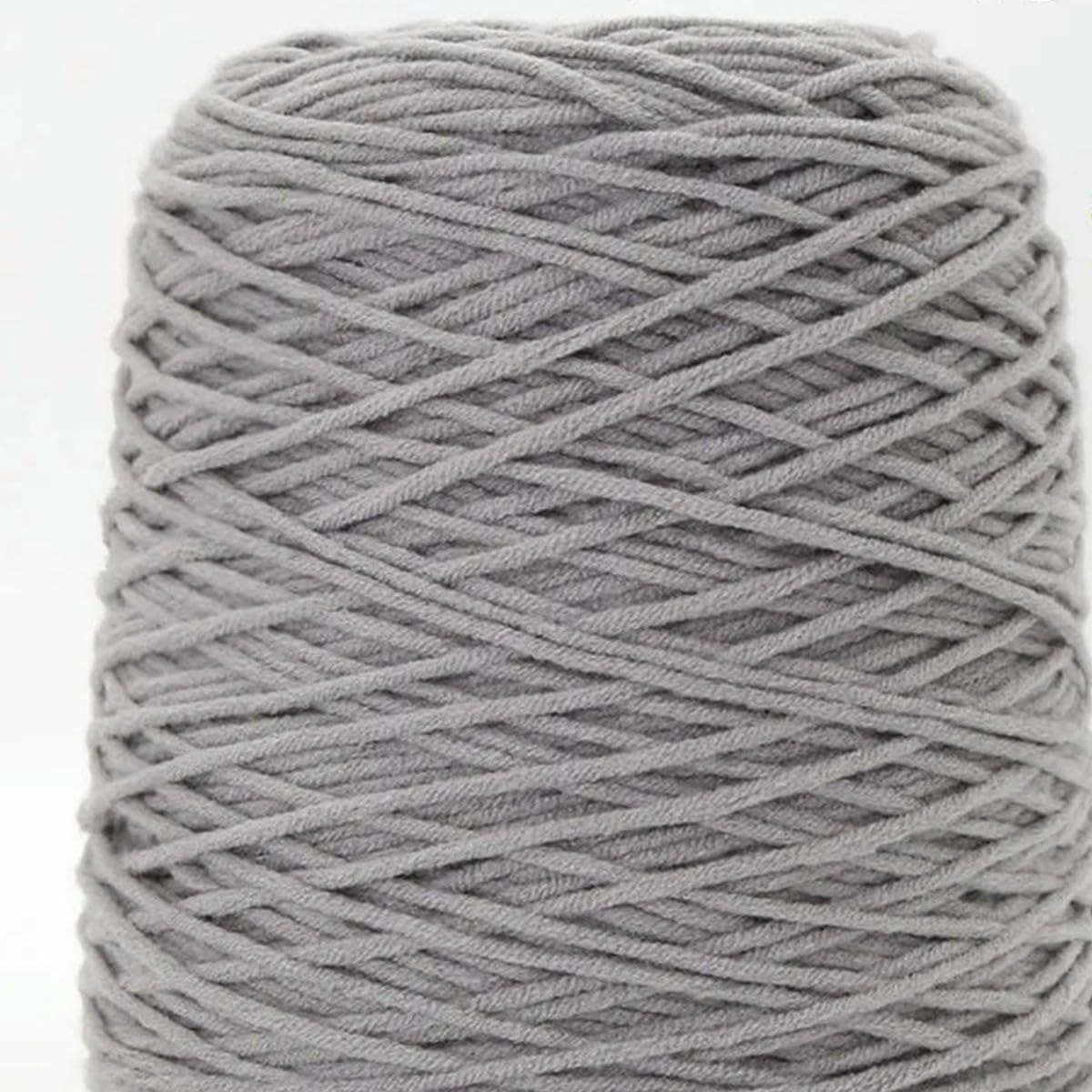 VICIYOO 400g Tufting Cylinder Yarn 8Strands of Milk Cotton Tufting Wool DIY Hand-woven Carpet Yarn Bulk
