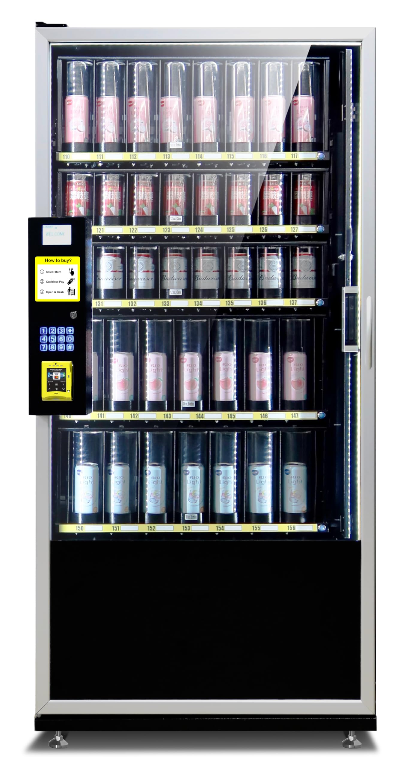 Amazon.com: EPEX Cashless Large Refrigerated Revovling Cylinder