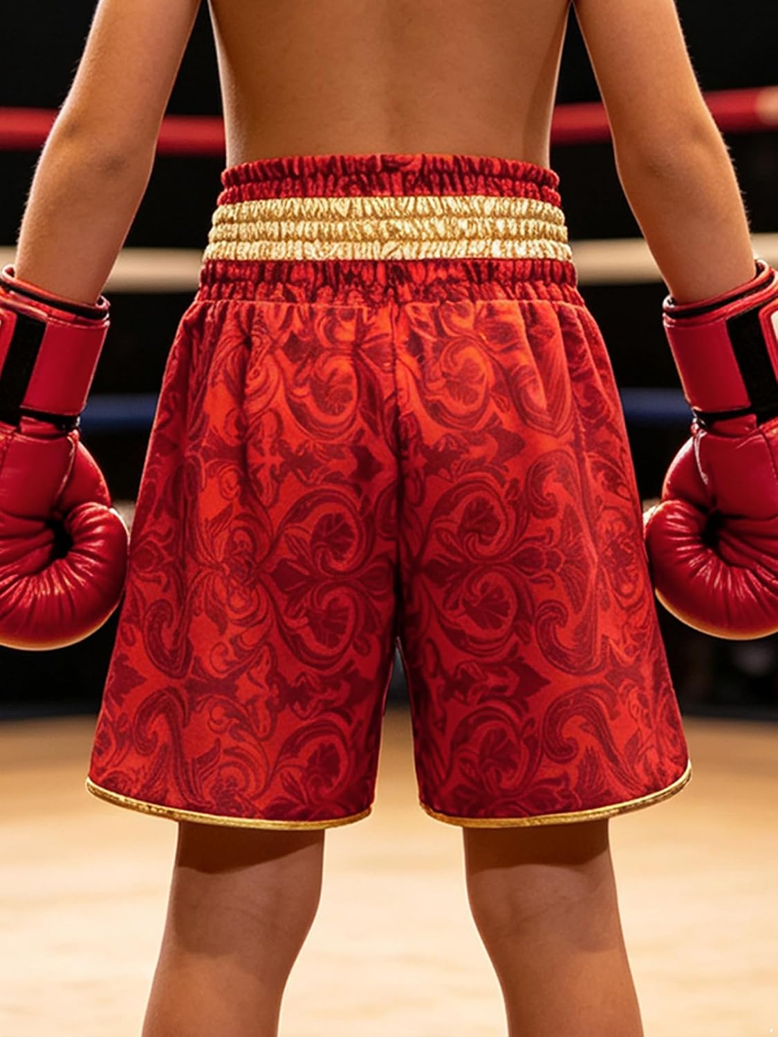 Boys Boxing Shorts Boxing Trunks MMA Shorts Loose Fit